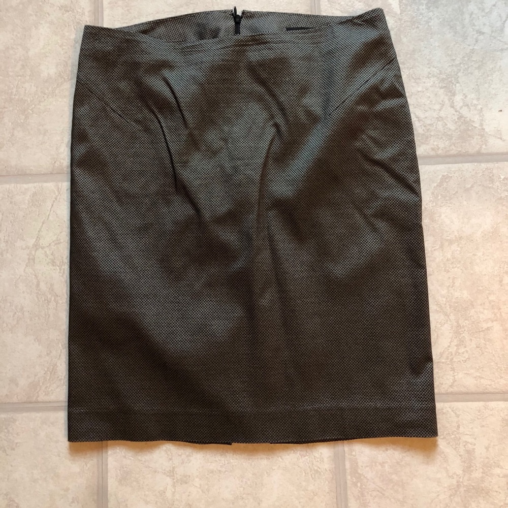 Express Design Studio, Black/Gray Pencil Skirt, 6